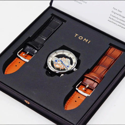 Tomi t102 double strap watch